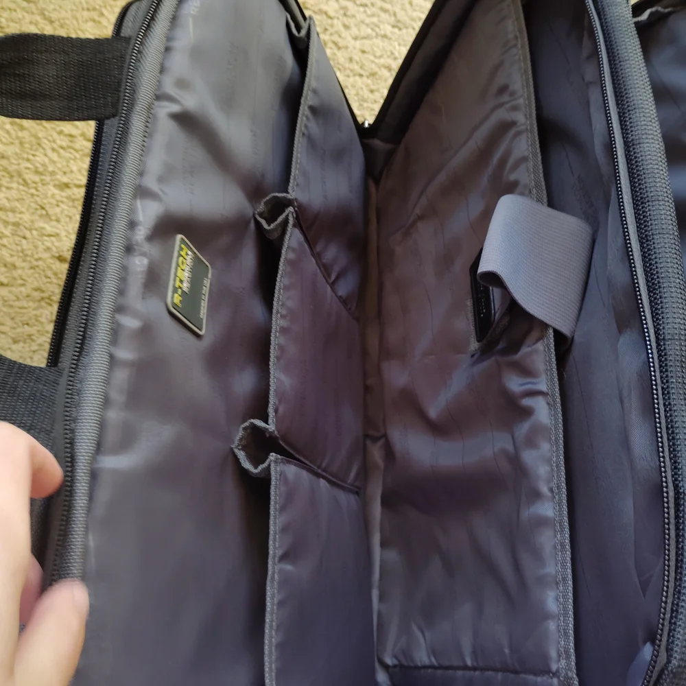 Kenneth Cole Black Laptop Bag